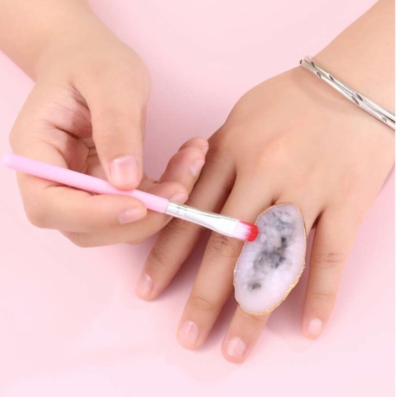 Angry Kitty Other - Stone Palette Ring